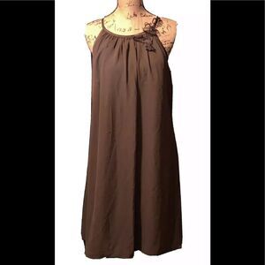 Alfreda Angelo brown dress size 12